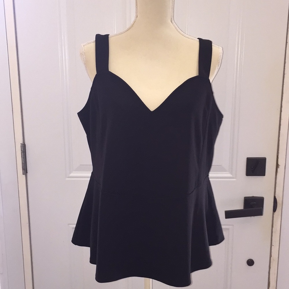 Love & Legend Women’s Tank Top Black Plus Size 2X